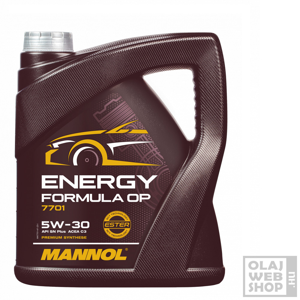 Mannol 7701 ENERGY FORMULA OP 5W 30 Motorolaj 4L 5W 30 Mot