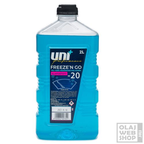 Uni+ Freeze'n Go téli szélvédőmosó folyadék -20°C 2L