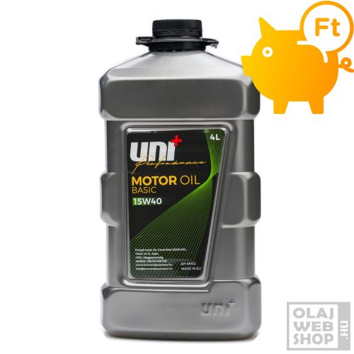 Uni+Performance Basic 15W-40 motorolaj 4L