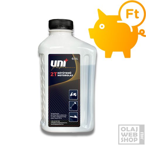 Uni+Performance 2T kétütemű motorolaj 500ml