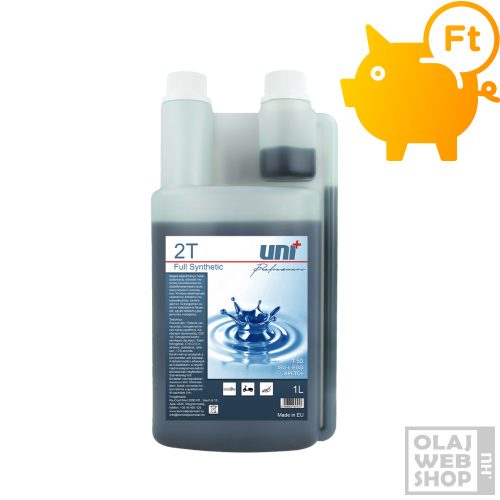 Uni+Performance Full Synthetic 2T szintetikus kétütemű motorolaj 1L