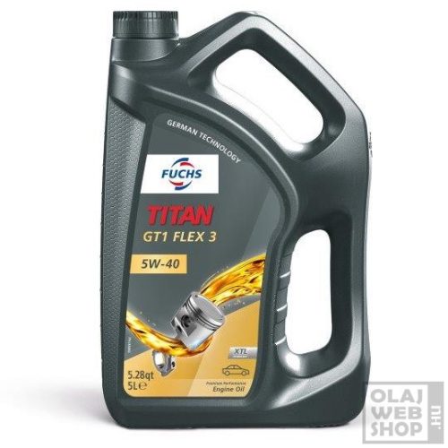 Fuchs Titan GT1 FLEX 3 5W-40 motorolaj 5L