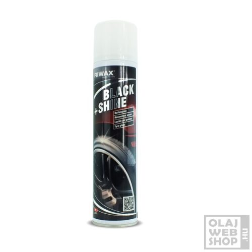 Riwax Black & Shine gumiápoló spray 400ml