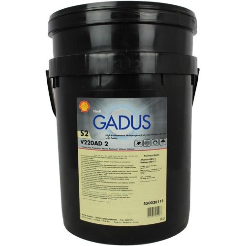 Shell Gadus S2 V220AD 2 kenőzsír 18kg