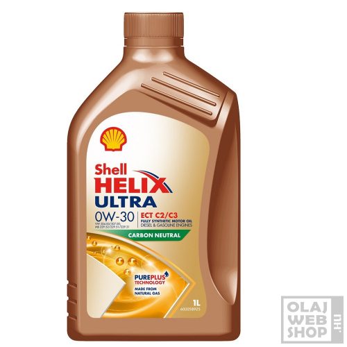 Shell Helix Ultra ECT C2/C3 0W-30 motorolaj 1L