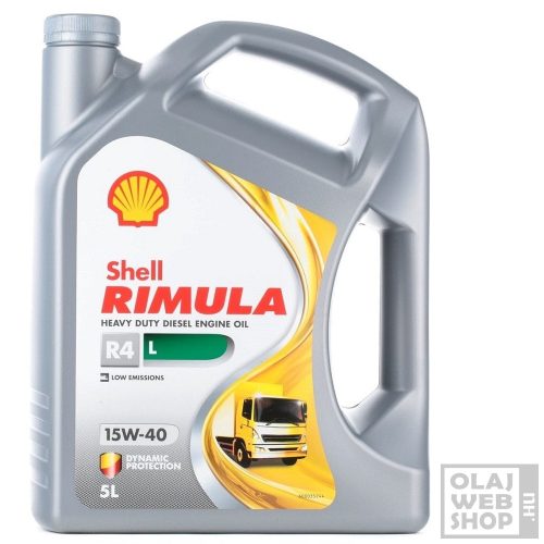 Shell Rimula R4 L 15W-40 teherautó motorolaj 5L