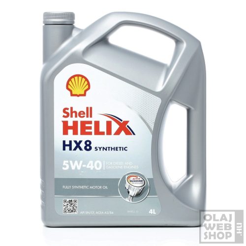 Shell Helix HX8 5W-40 motorolaj 4L