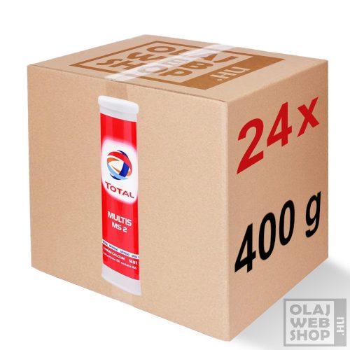 Total Multis MS2 molibdén-diszulfidos kenőzsír 24x400g (karton)