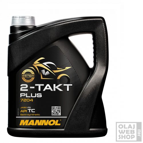 Mannol 7204 2-Takt Plus motorkerékpár olaj 4L