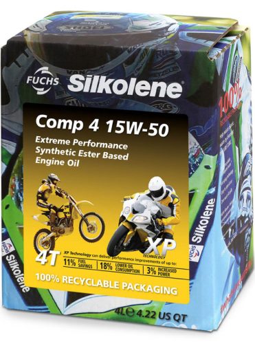 Fuchs Silkolene Comp 4 XP 15W-50 motorkerékpár olaj 4L