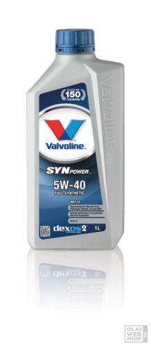 Valvoline SynPower MST C3 5W-40 motorolaj 1L