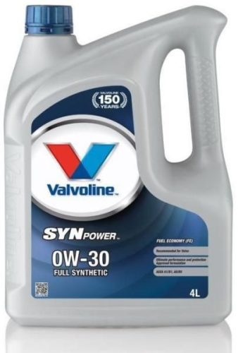 Valvoline SynPower FE 0W-30 motorolaj 4L