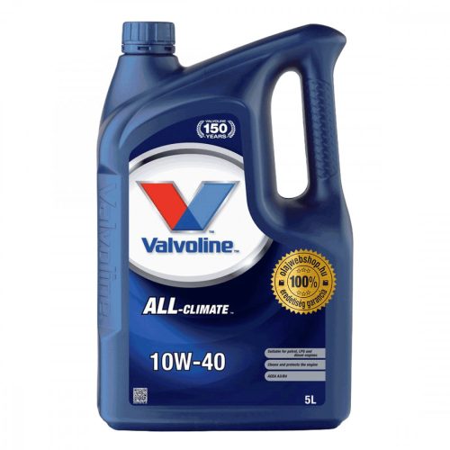 Valvoline All-Climate 10W-40 motorolaj 5L