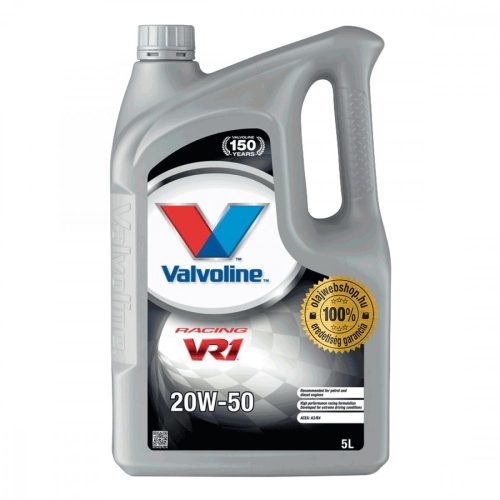 Valvoline VR1 Racing 20W-50 motorolaj 5L