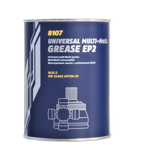 Mannol 8107 EP2 Universal Multi- MoS2 Grease nyomásálló zsír 800g