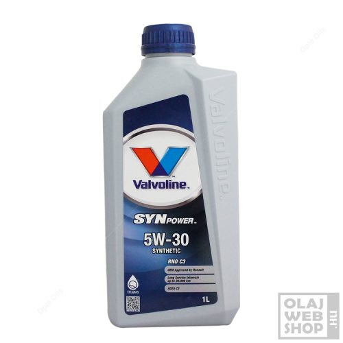 Valvoline SynPower RNO C3 5W-30 motorolaj 1L