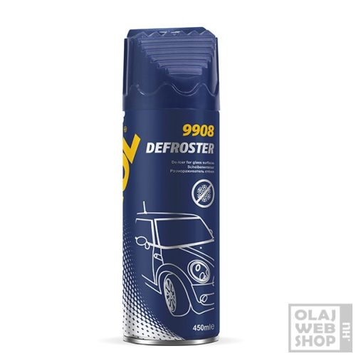 Mannol 9908 Defroster kaparófejes jégoldó spray 450ml 