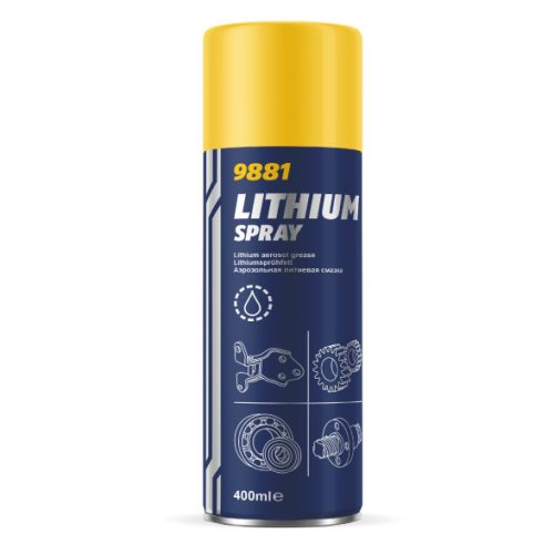 Mannol 9881 Lithium zsírspray 400ml