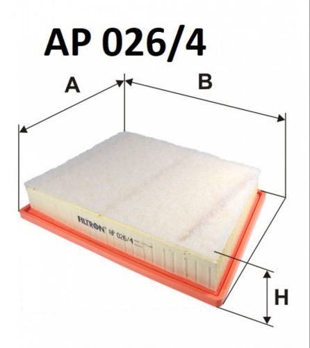 Filtron levegőszűrő AP026/4