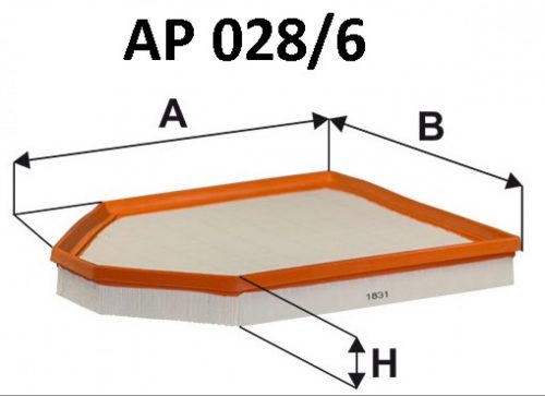 Filtron levegőszűrő AP028/6