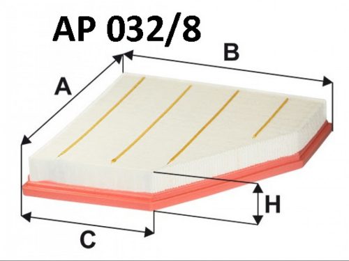 Filtron levegőszűrő AP032/8