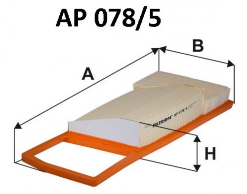 Filtron levegőszűrő AP078/5