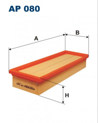 Filtron levegőszűrő AP080