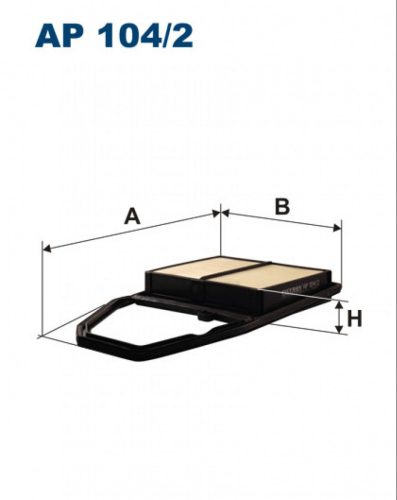Filtron levegőszűrő AP104/2