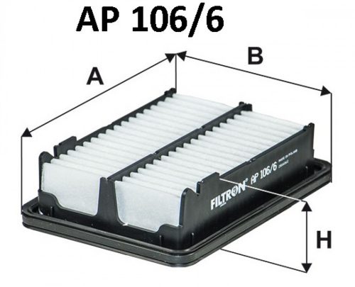 Filtron levegőszűrő AP106/6