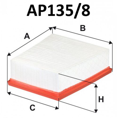 Filtron levegőszűrő AP135/8