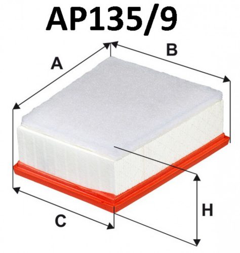 Filtron levegőszűrő AP135/9