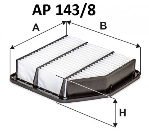 Filtron levegőszűrő AP143/8