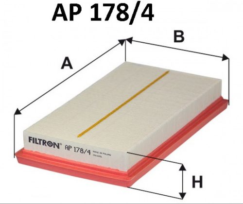 Filtron levegőszűrő AP178/4