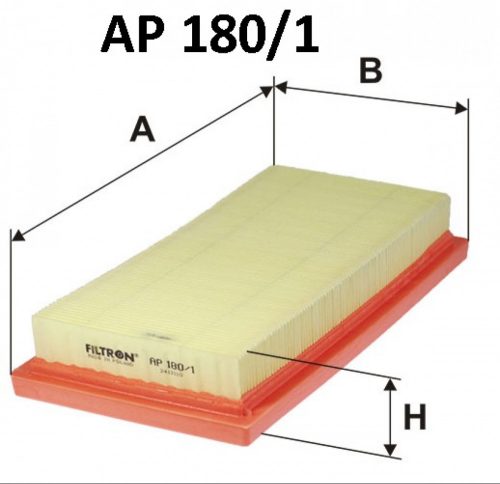 Filtron levegőszűrő AP180/1