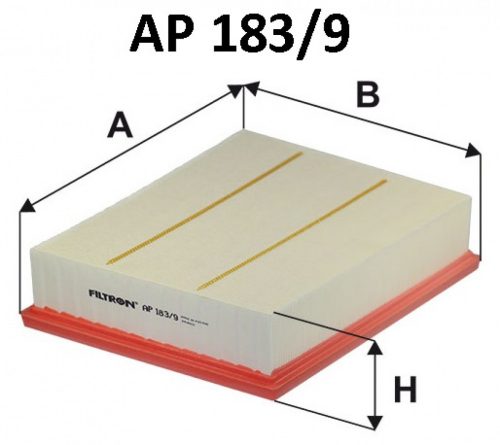 Filtron levegőszűrő AP183/9