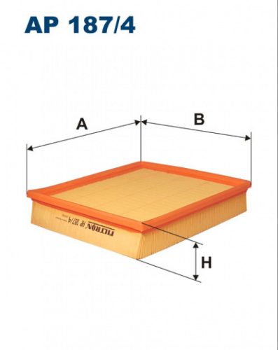 Filtron levegőszűrő AP187/4