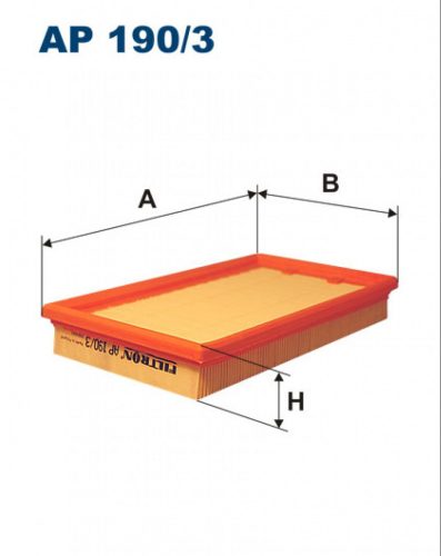 Filtron levegőszűrő AP190/3