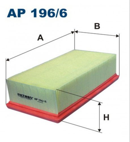 Filtron levegőszűrő AP196/6