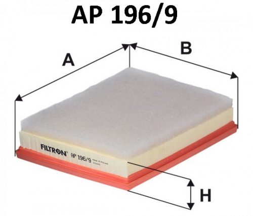 Filtron levegőszűrő AP196/9