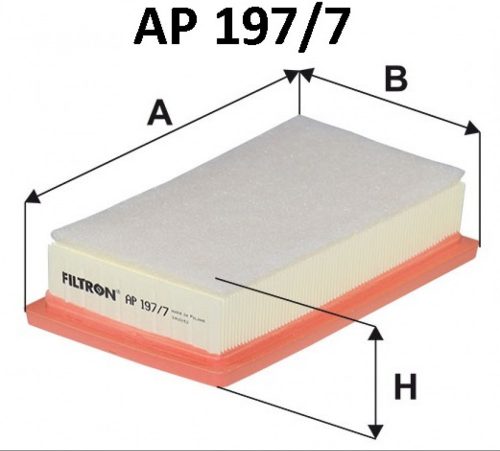 Filtron levegőszűrő AP197/7