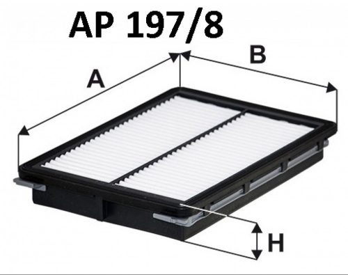 Filtron levegőszűrő AP197/8