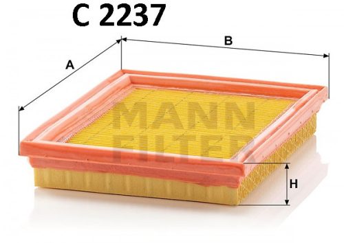 Mann-Filter levegőszűrő C2237