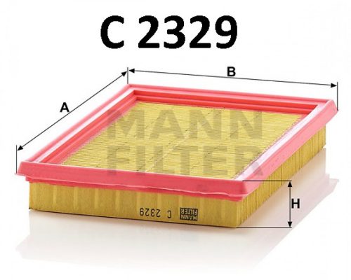 Mann-Filter levegőszűrő C2329