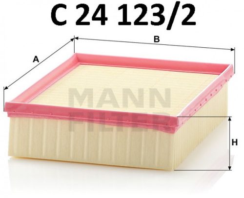 Mann-Filter levegőszűrő C24123/2