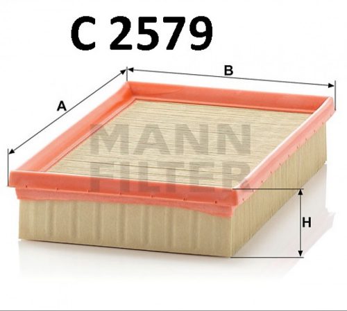 Mann-Filter levegőszűrő C2579