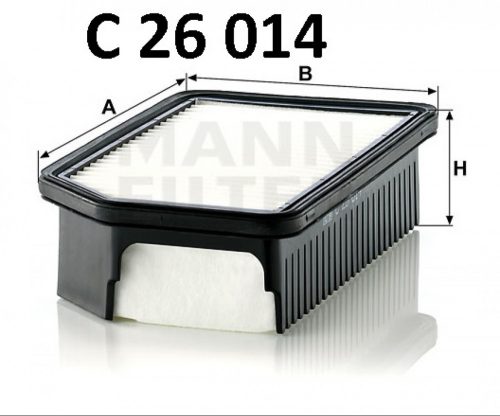 Mann-Filter levegőszűrő C26014