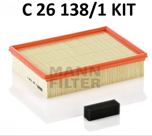 Mann-Filter levegőszűrő C26138/1KIT