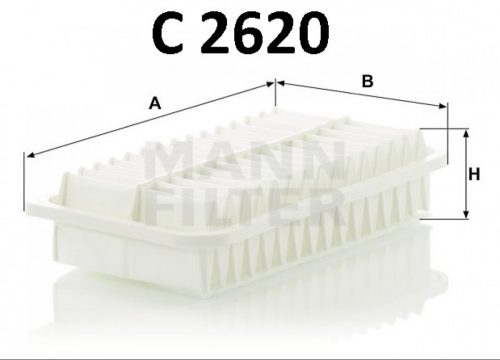 Mann-Filter levegőszűrő C2620