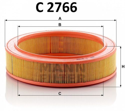 Mann-Filter levegőszűrő C2766