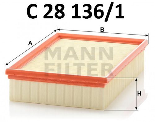 Mann-Filter levegőszűrő C28136/1